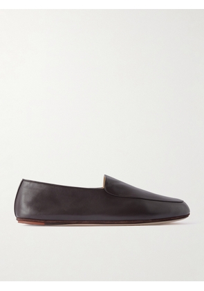 Loro Piana - Anton Walk Leather Loafers - Men - Brown - EU 41