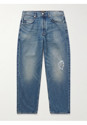 Enfants Riches Déprimés - Tapered Distressed Jeans - Men - Blue - UK/US 28
