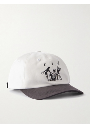 Enfants Riches Déprimés - Secretary Logo-Embroidered Cotton-Twill Baseball Cap - Men - White