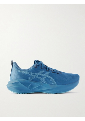 Asics - Novablast 5 Rubber-Trimmed Mesh Running Sneakers - Men - Blue - UK 6