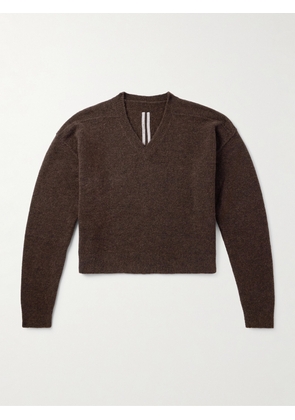 Rick Owens - Tommy Knitted Sweater - Men - Brown - S