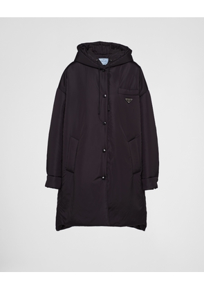 Oversized light Re-Nylon raincoat