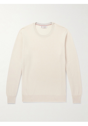 Brunello Cucinelli - Cashmere Sweater - Men - Neutrals - IT 46