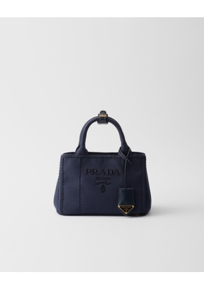 Prada Jardinière mini cotton canvas handbag