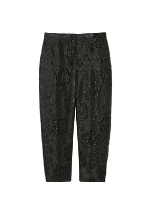 Marina Rinaldi Floral Jacquard Demetra Trousers