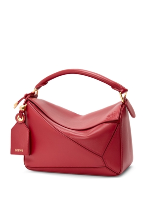 Loewe Small Leather Featherlight Puzzle Top-Handle Bag
