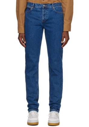 A. P.C. Indigo Petit New Standard Jeans