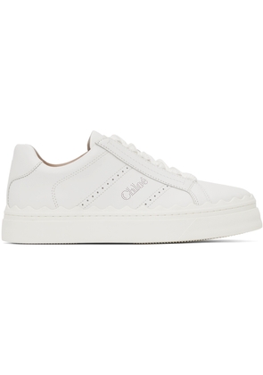 Chloé White Lauren Sneakers