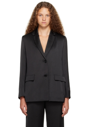 Max Mara Black Bernini Blazer