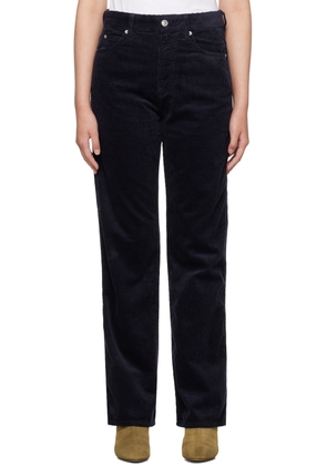Isabel Marant Etoile Navy Rwan Trousers