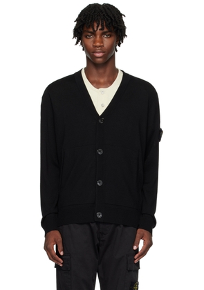 Stone Island Black Patch Cardigan