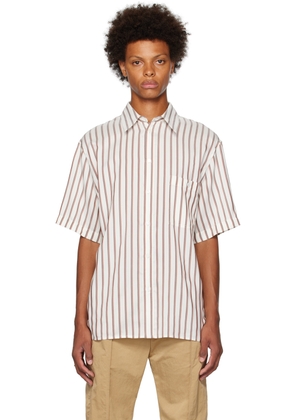 Bottega Veneta White Striped Shirt