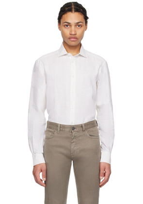 ZEGNA Off-White Stripe Shirt