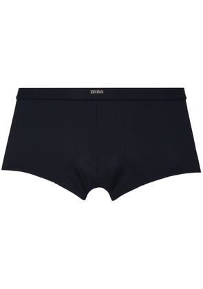 ZEGNA Navy Patch Boxer Briefs