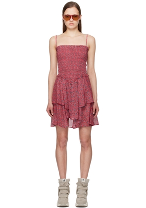 Isabel Marant Etoile Red Anka Minidress