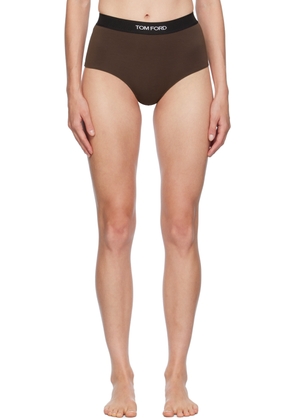 TOM FORD Brown Modal Signature Briefs