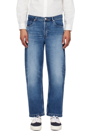 A. P.C. Blue Achille Jeans