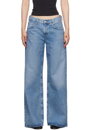 AGOLDE Blue Dame Jeans