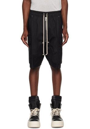 Rick Owens Black Porterville Cargobela Shorts