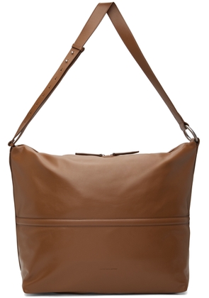 Dries Van Noten Brown Holdall Crossbody Bag