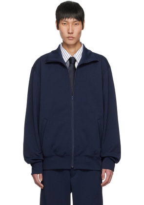 Comme des Garçons Homme Deux Navy Striped Track Jacket