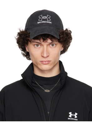 Balenciaga Black Under Armour Edition Wash Cap