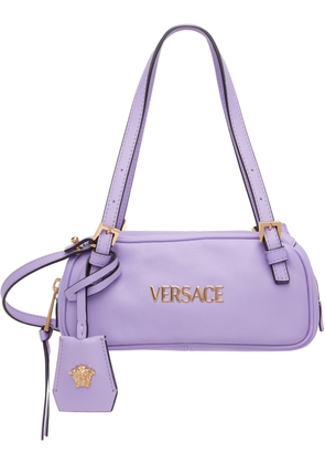 Versace Purple Versace Tag Bowling Mini Bag