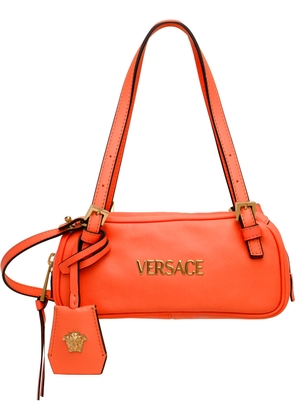 Versace Orange Versace Tag Bowling Mini Bag