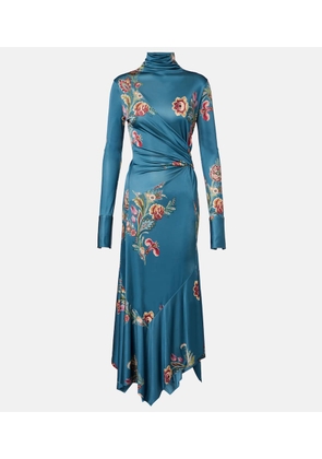 Etro Printed midi dress