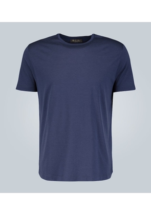 Loro Piana Silk-cotton blend T-shirt