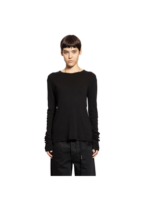 Fiene Long Sleeve T-Shirt in Cotton Rib Jersey