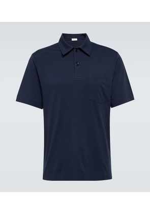 Dries Van Noten Cotton jersey polo shirt
