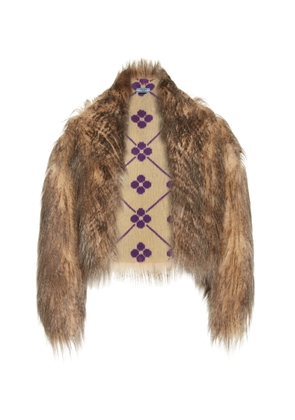 Prada Faux-Fur Stole - Moda Operandi