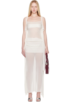 Paloma Wool White Zanic Maxi Dress