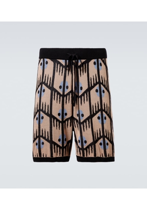 Commas Jacquard shorts