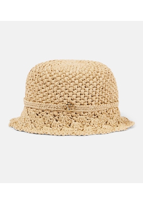 Valentino Crochet cloche hat