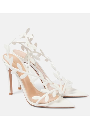 Gianvito Rossi Flavia 105 leather sandals