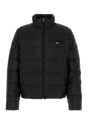 Prada Black Re-nylon Down Jacket