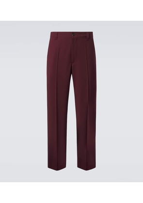Gucci Wool gabardine straight pants