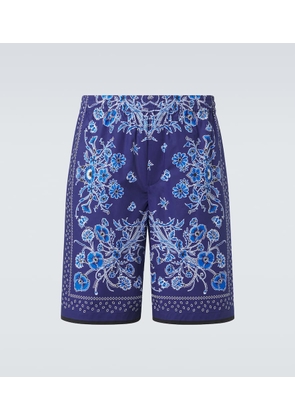 Gucci Floral cotton Bermuda shorts