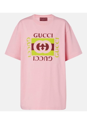 Gucci Logo cotton jersey T-shirt