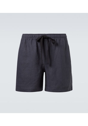 Commas Linen shorts