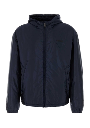 Prada Navy Blue Re-nylon Padded Jacket
