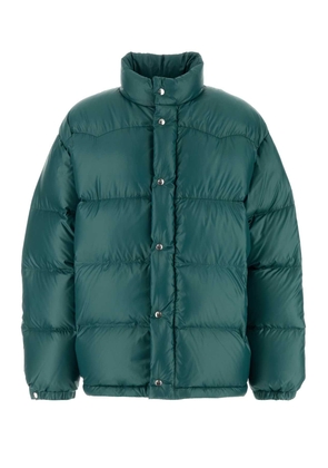 Prada Teal Green Re-nylon Down Jacket