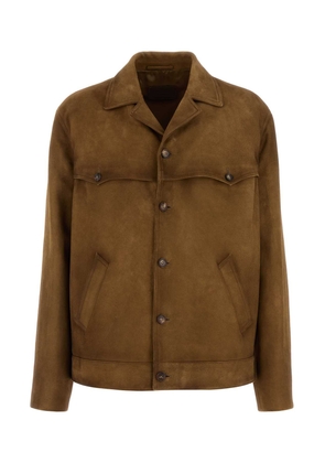 Prada Camel Suede Jacket