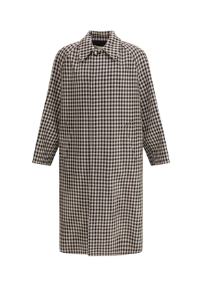 Valentino Vichy Check Coat