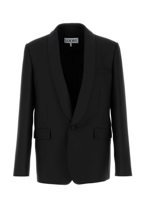 Loewe Black Wool Blend Blazer