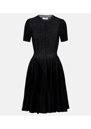 Alaia Skater wool minidress