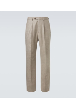 Dunhill Wool twill straight pants