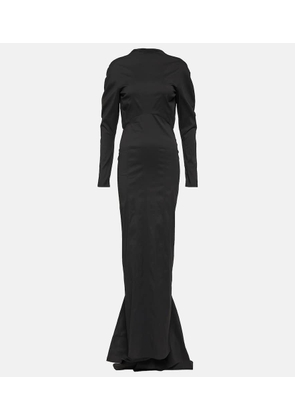 Alaia Embellished taffeta gown